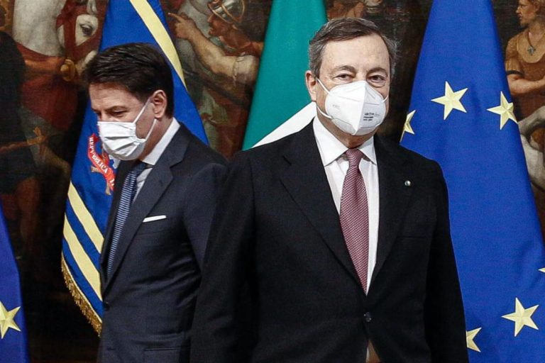 Governo-M5S, oggi incontro Draghi-Conte
