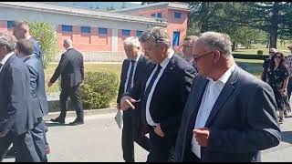 Soggiorno in Istria per il premier Andrej Plenković (foto e video)