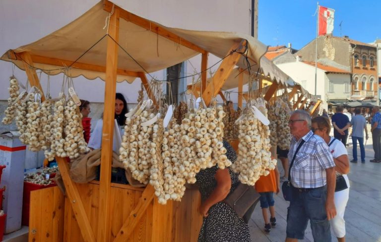 Parenzo. Il Festival dell’aglio istriano torna nel fine settimana in piazza Libertà