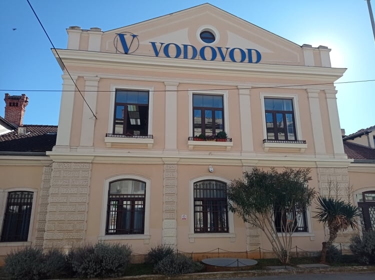 Riduzione del capitale sociale per la Vodovod