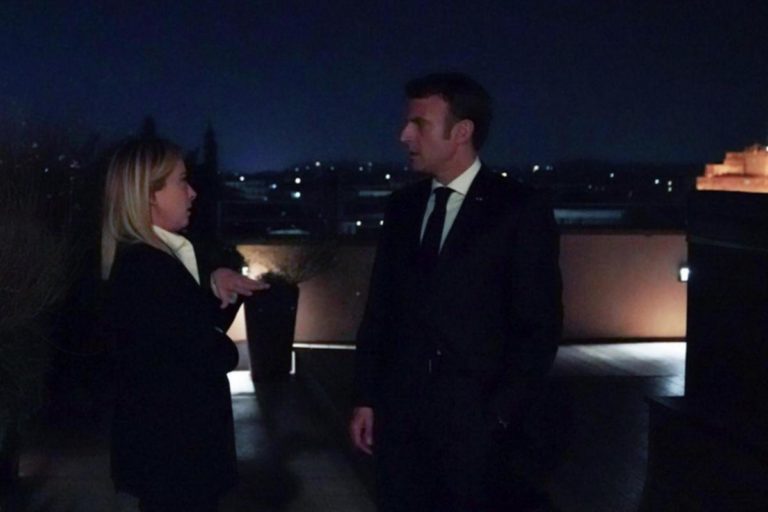 Incontro Meloni-Macron a Roma: “Avanti insieme”