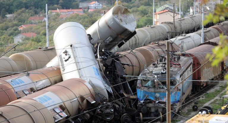 Incidente ferroviario alle spalle di Fiume: evitata una tragedia (foto)