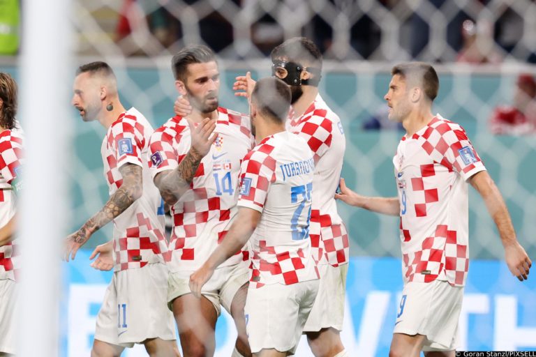 Mondiali Qatar 2022 Croazia in vantaggio alla fine del primo tempo (2-1)