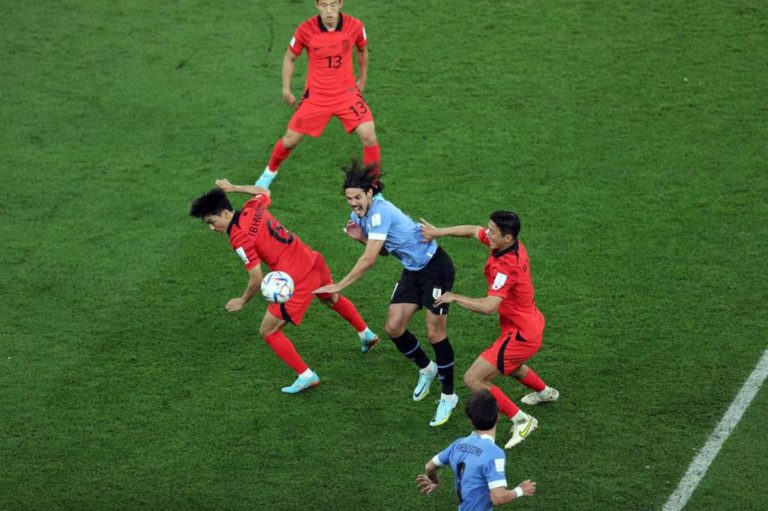 Mondiali Qatar 2022, Uruguay-Corea del Sud 0-0