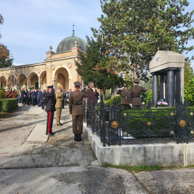 Al cimitero Mirogoj di Zagabria celebrata la Giornata dell’Armistizio, ovvero la fine della Grande guerra