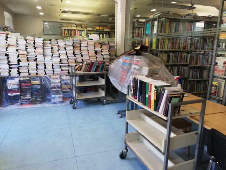La biblioteca riapre 6 mesi dopo l’incendio