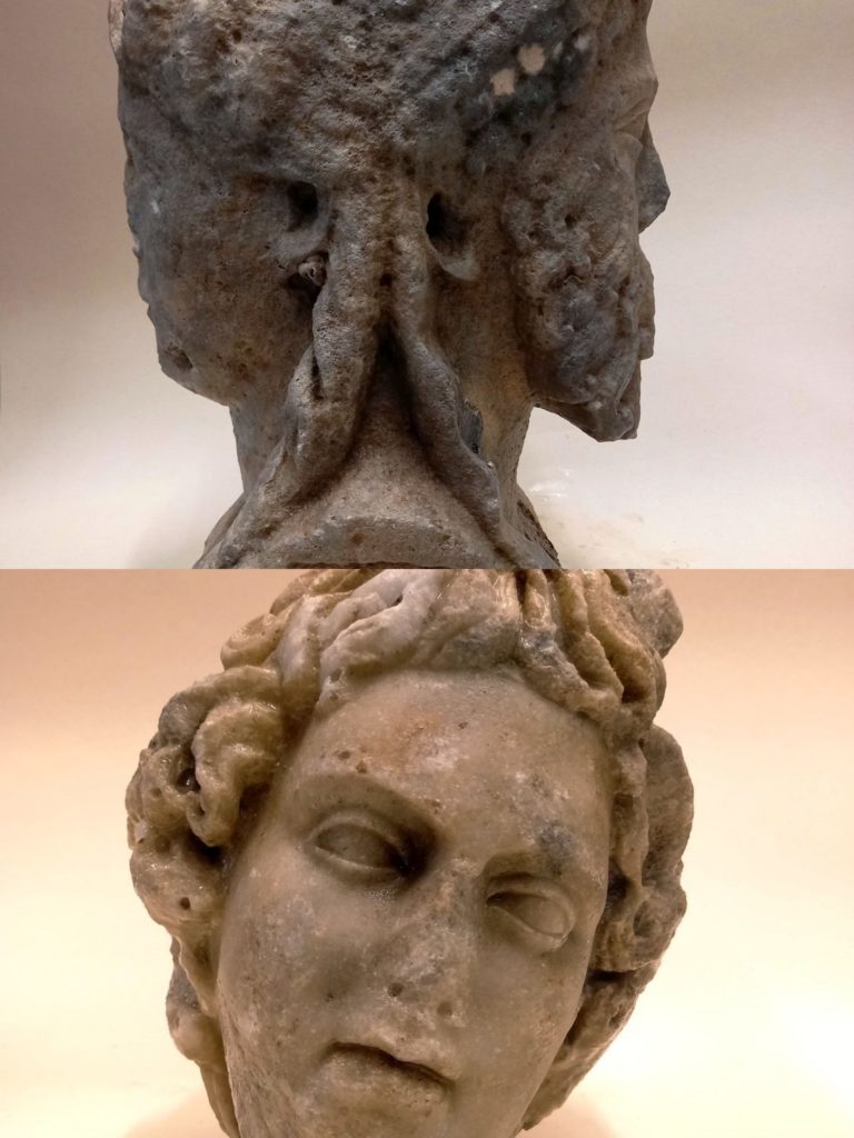 Valbandon. Scoperte sculture antico-romane