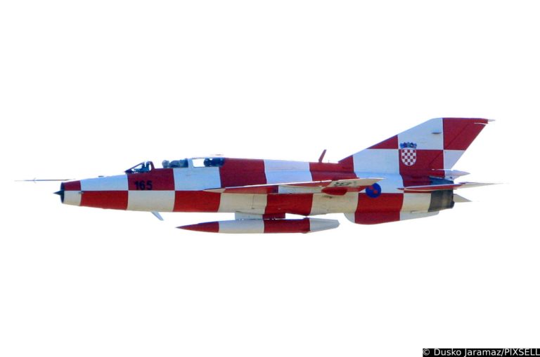 Precipitato Mig-21 dell’Aeronautica croata: salvi i due piloti