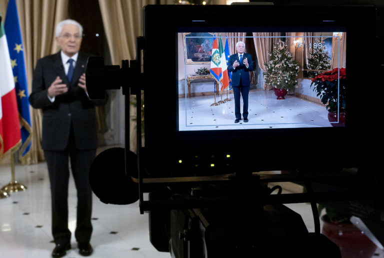 Il videomessaggio d’auguri di Capodanno del Presidente Sergio Mattarella