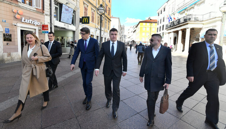 Il Presidente Zoran Milanović in visita a Fiume (foto)