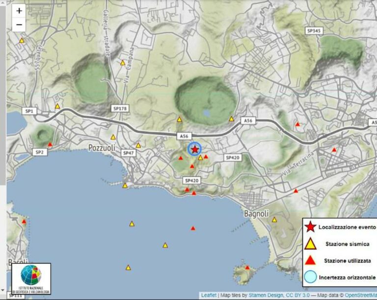 Terremoto in Campania, scossa nei Campi Flegrei: paura a Pozzuoli