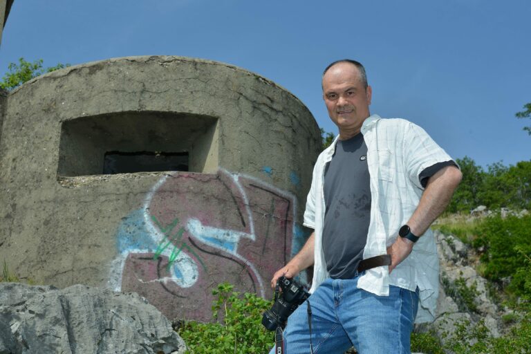 Vladimir Tonić e la sua passione viscerale per i bunker