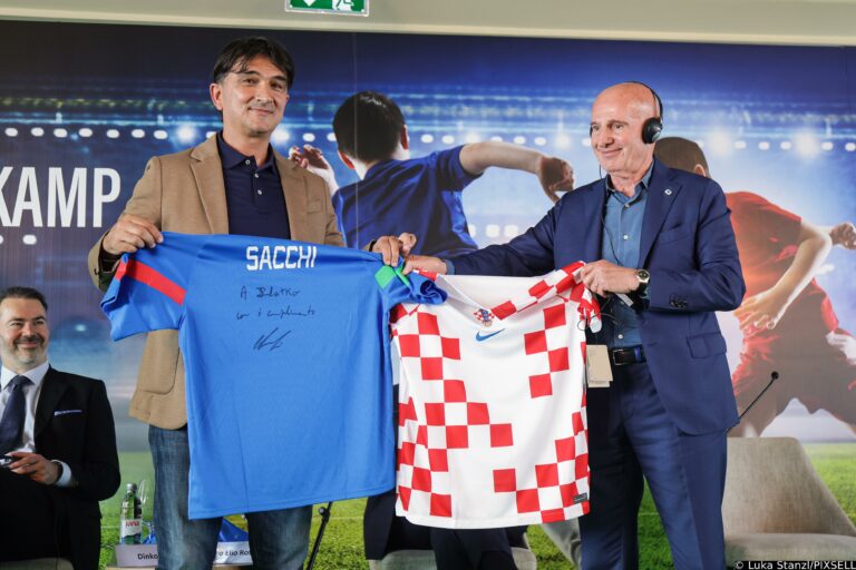 Zagabria. Italian Soccer Camp, Sacchi: «Sono un fan del calcio croato»