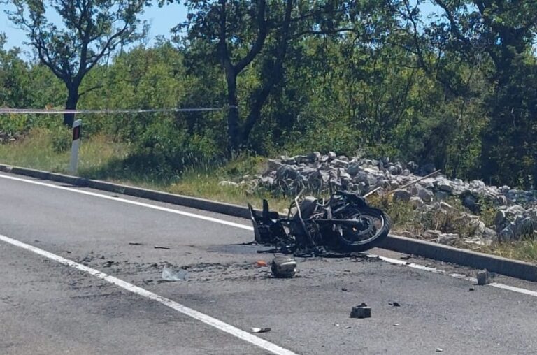 Motociclista perde la vita tra Selce e Novi Vinodolski