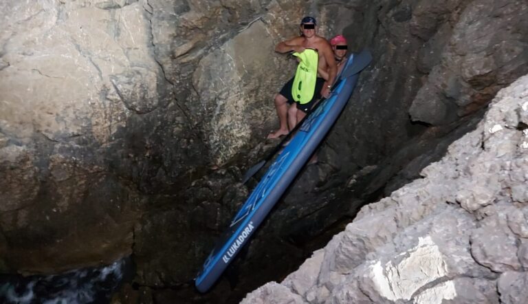 La bora «sbatte» due turisti stranieri sul SUP sugli scogli dell’isola di Pago