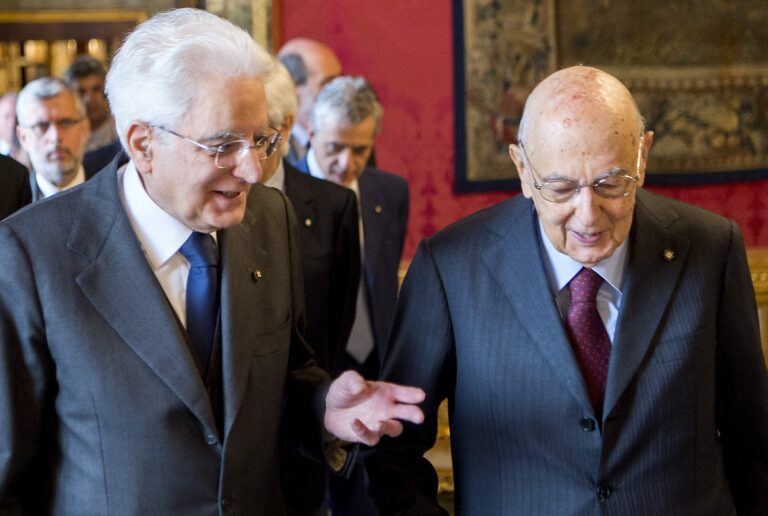 Morte Napolitano Il cordoglio del presidente Mattarella