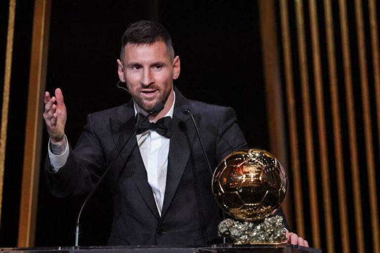 Pallone d’oro 2023, Messi vince il trofeo per l’ottava volta