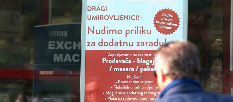 Croazia, 25mila pensionati al lavoro: 4 ore al giorno, 400 euro al mese
