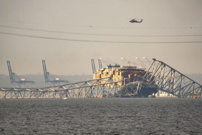 Crollo ponte Baltimora, 6 operai dispersi “probabilmente morti”: ricerche sospese