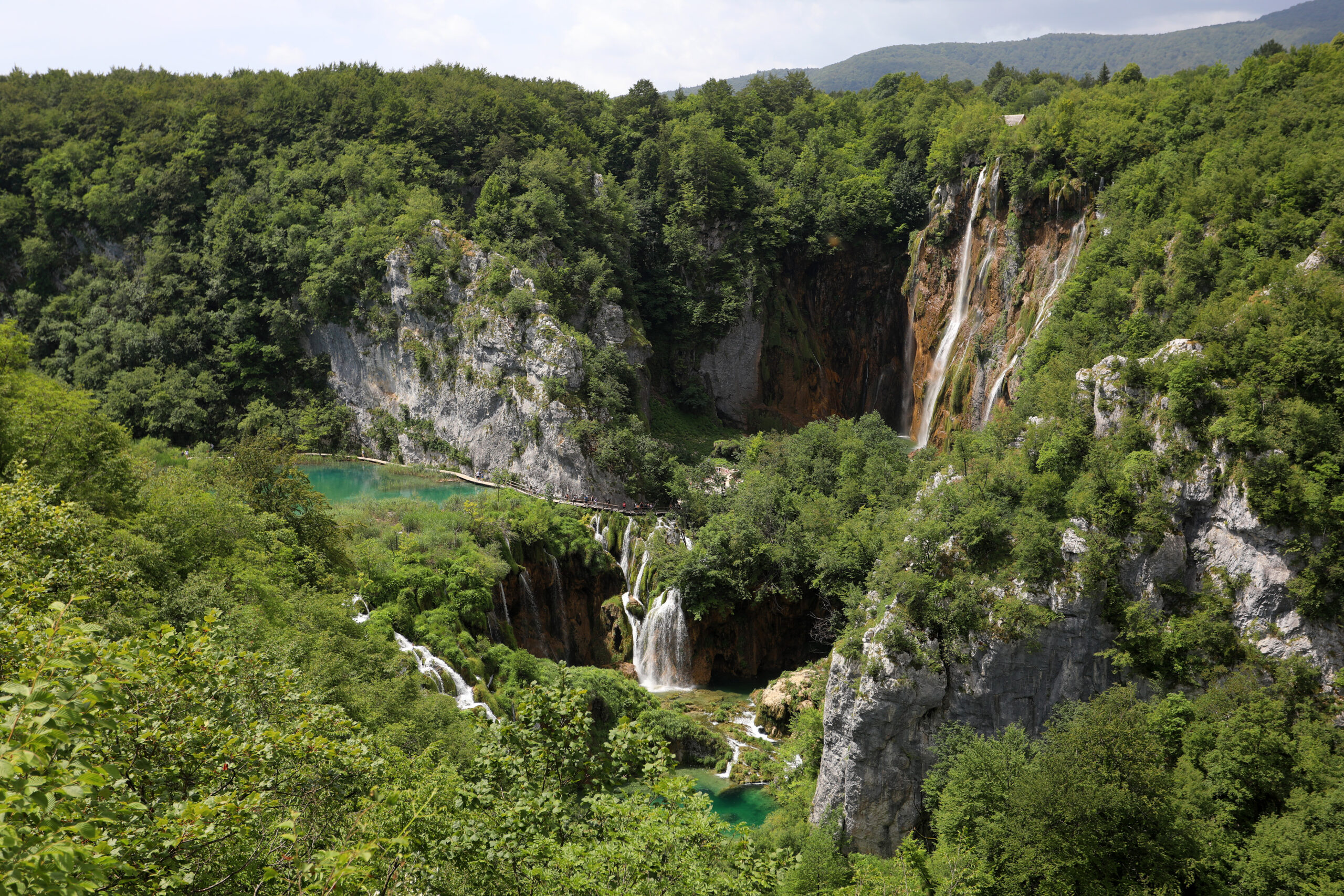 Uno scorcio dei laghi di Plitvice Photo: Kristina Stedul Fabac/PIXSELL