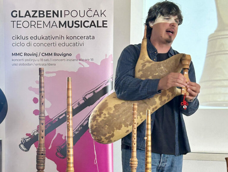 Luce sugli strumenti musicali tradizionali istriani