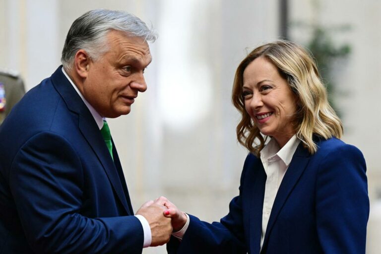 Meloni riceve Orban: “Molti punti in comune, da migranti a lotta alla denatalità”