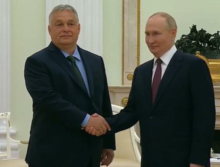 Orban da Putin: “Il mio obiettivo è la pace”
