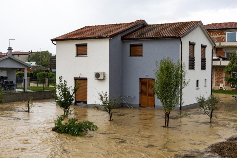 Nubifragio record in Istria: si valuta lo stato di calamità